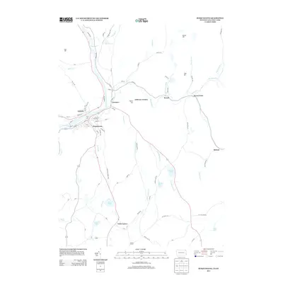 2013 Map of Susquehanna, 2013 Print