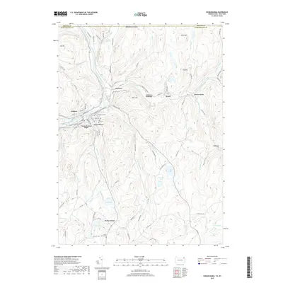 2019 Map of Susquehanna, 2019 Print
