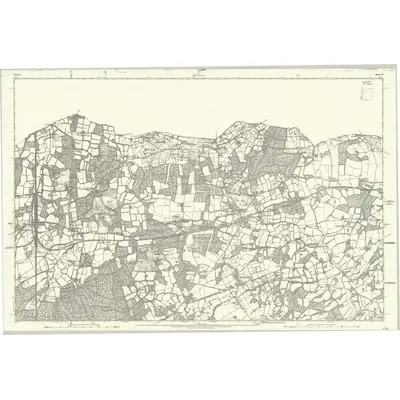 1873 Map of Sussex IV, 1879 Print