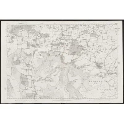 1875 Map of Sussex LI, 1879 Print