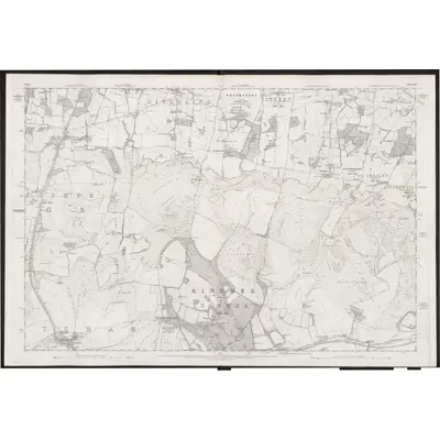 1874 Map of Sussex LIII, 1879 Print
