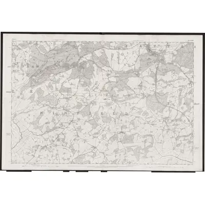 1873 Map of Sussex LVII, 1878 Print