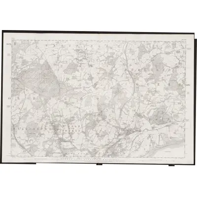 1873 Map of Sussex LVIII, 1878 Print