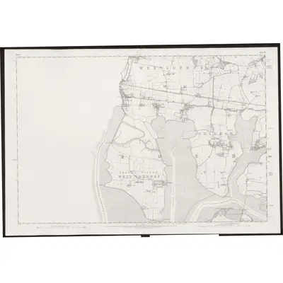 1875 Map of Sussex LX, 1889 Print