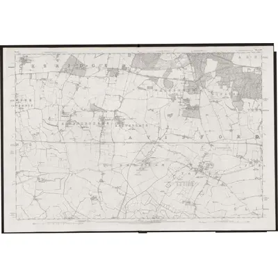 1875 Map of Sussex LXII, 1880 Print