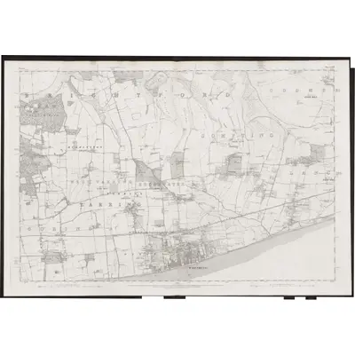 1875 Map of Sussex LXIV, 1879 Print