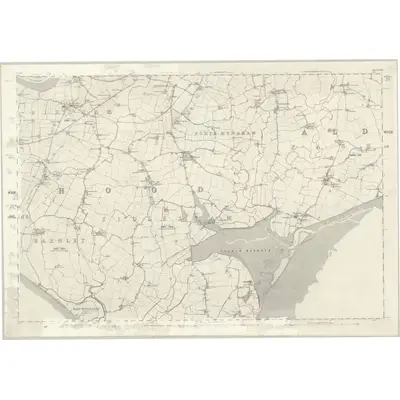 1875 Map of Sussex LXXIII, 1880 Print