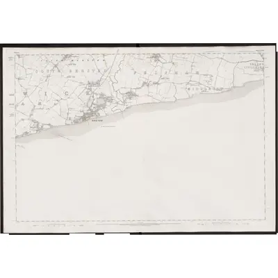 1875 Map of Sussex LXXIV, 1879 Print