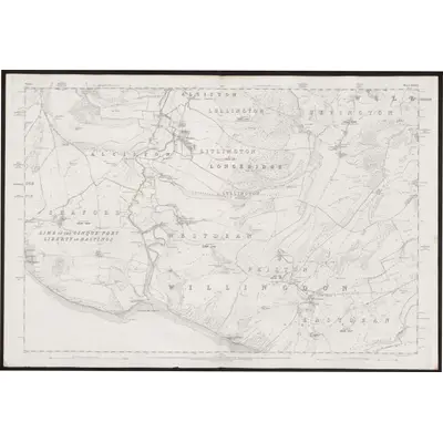 1873 Map of Sussex LXXIX, 1879 Print