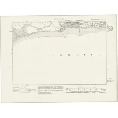 1932 Map of Sussex LXXV.NW