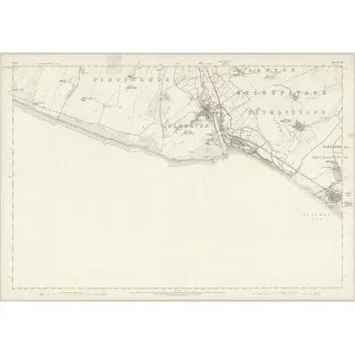 1873 Map of Sussex LXXVIII, 1879 Print