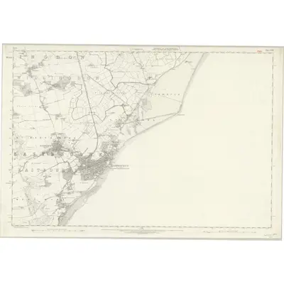 1875 Map of Sussex LXXX, 1879 Print