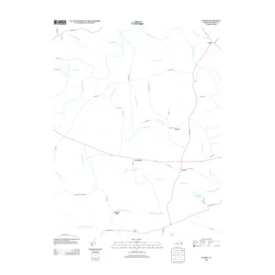 2013 Map of Sussex, 2013 Print
