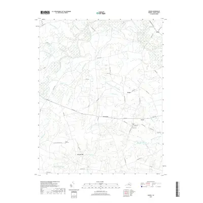 2019 Map of Sussex, 2019 Print
