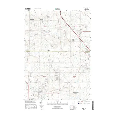 2015 Map of Sussex, 2015 Print