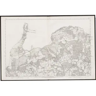 1873 Map of Sussex X, 1879 Print