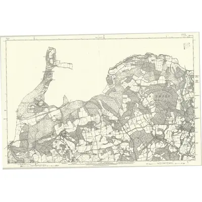 1873 Map of Sussex X, 1879 Print