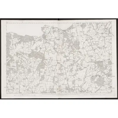 1875 Map of Sussex XII, 1879 Print