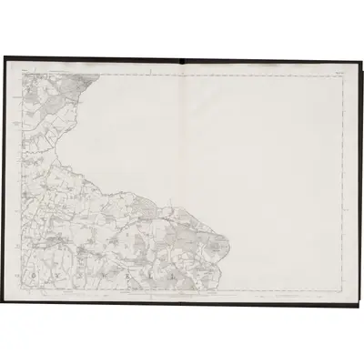 1873 Map of Sussex XIX, 1878 Print