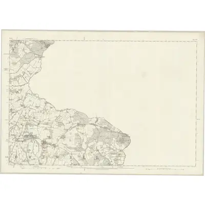 1873 Map of Sussex XIX, 1878 Print