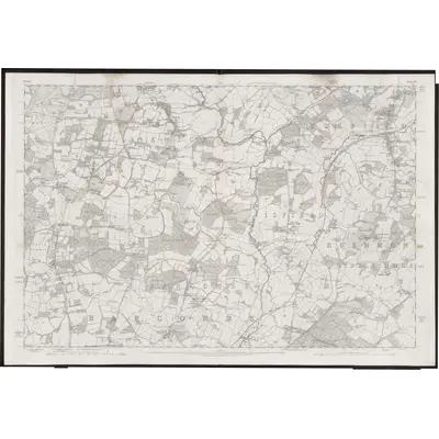 1873 Map of Sussex XL, 1878 Print