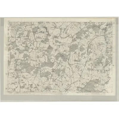 1873 Map of Sussex XL, 1878 Print