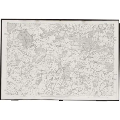 1873 Map of Sussex XLII, 1878 Print