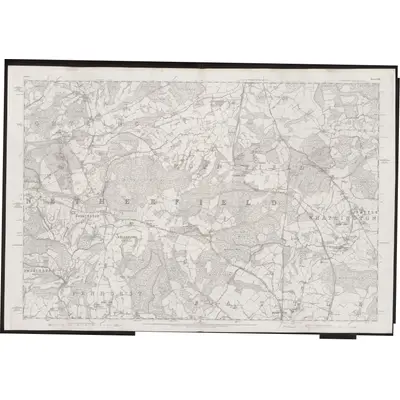 1873 Map of Sussex XLIII, 1878 Print