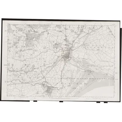 1872 Map of Sussex XLV, 1878 Print