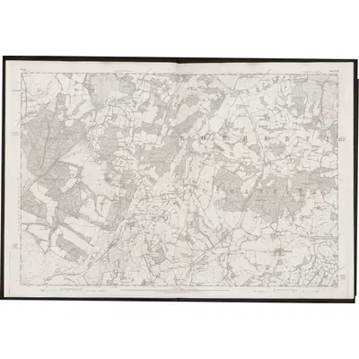1873 Map of Sussex XVII, 1879 Print