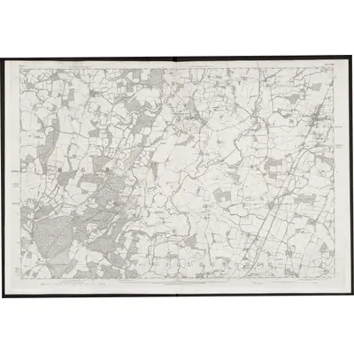 1875 Map of Sussex XXIII, 1879 Print