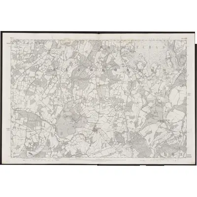 1874 Map of Sussex XXVII, 1878 Print