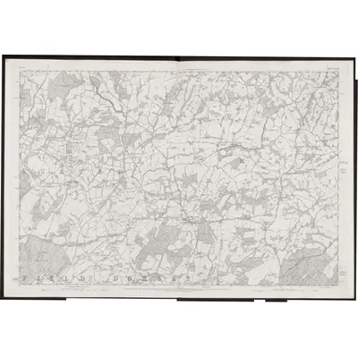 1873 Map of Sussex XXVIII, 1878 Print