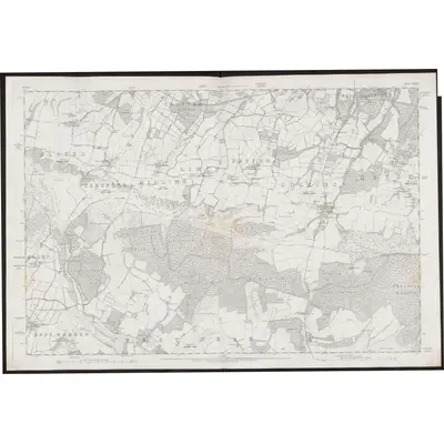 1873 Map of Sussex XXXIV, 1880 Print