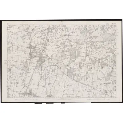 1873 Map of Sussex XXXIX, 1879 Print