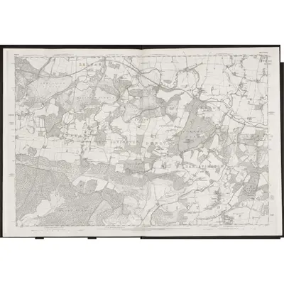 1874 Map of Sussex XXXV, 1880 Print