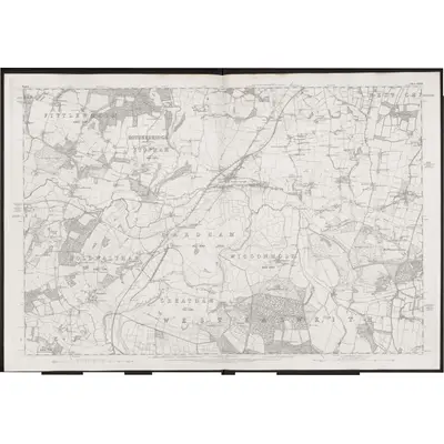 1876 Map of Sussex XXXVI, 1880 Print
