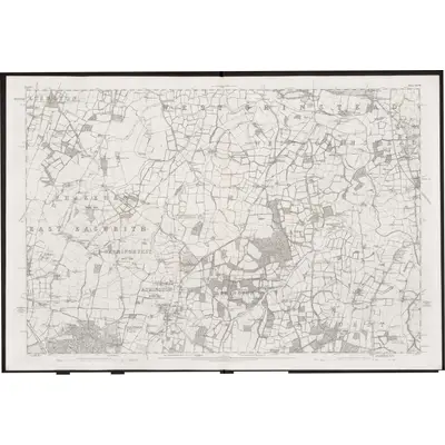 1875 Map of Sussex XXXVII, 1879 Print