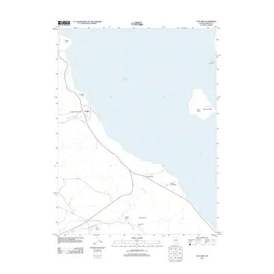 2011 Map of Sutcliffe, 2011 Print