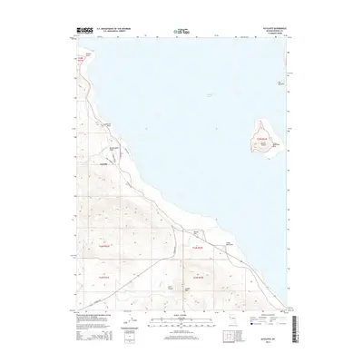 2014 Map of Sutcliffe, 2014 Print