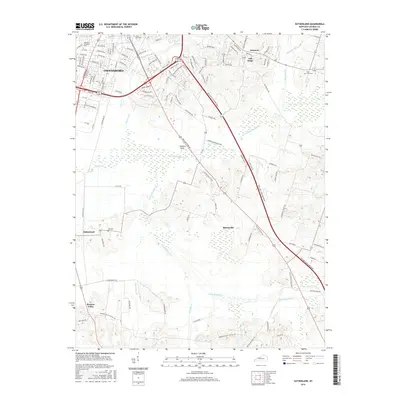 2016 Map of Sutherland, 2016 Print