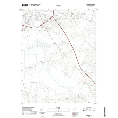 2019 Map of Sutherland, 2019 Print
