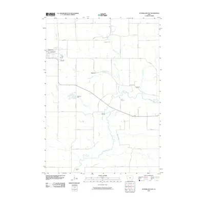 2010 Map of Sutherland East, 2010 Print