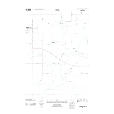 2013 Map of Sutherland East, 2013 Print