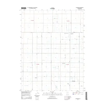 2014 Map of Sutherland, 2014 Print