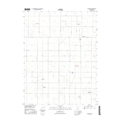 2017 Map of Sutherland, 2017 Print