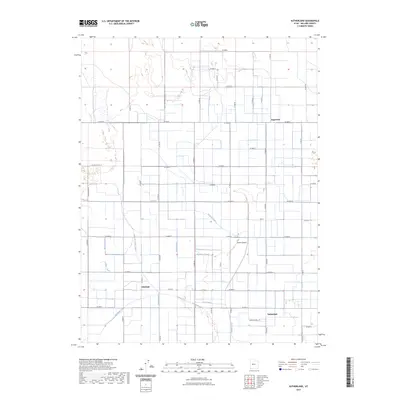 2023 Map of Sutherland, 2023 Print