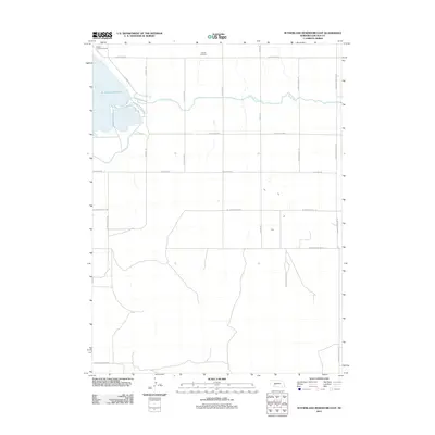 2011 Map of Sutherland Reservoir East, 2011 Print
