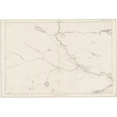 1873 Map of Sutherland, Sheet C, 1879 Print