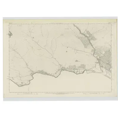 1873 Map of Sutherland, Sheet CI, 1879 Print